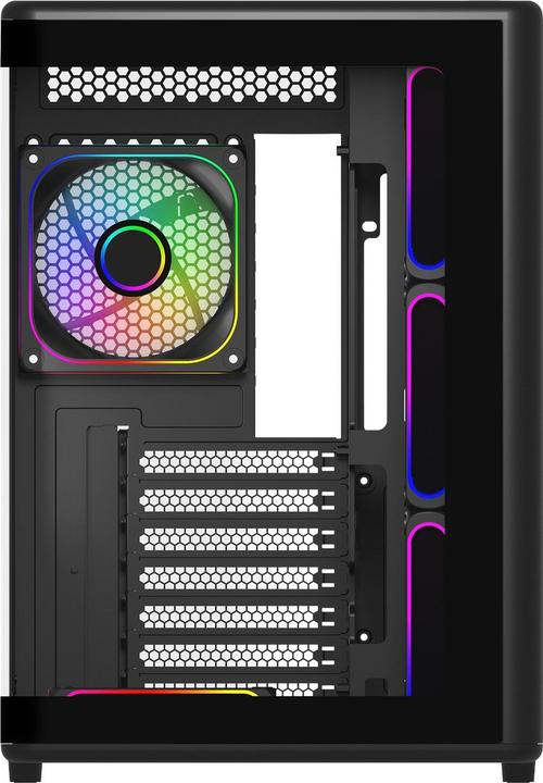 Produktbild Cooler Master CoolerMaster Geh Elite 600 7fans Black (ATX, mATX, Mini-DTX, Mini-ITX)