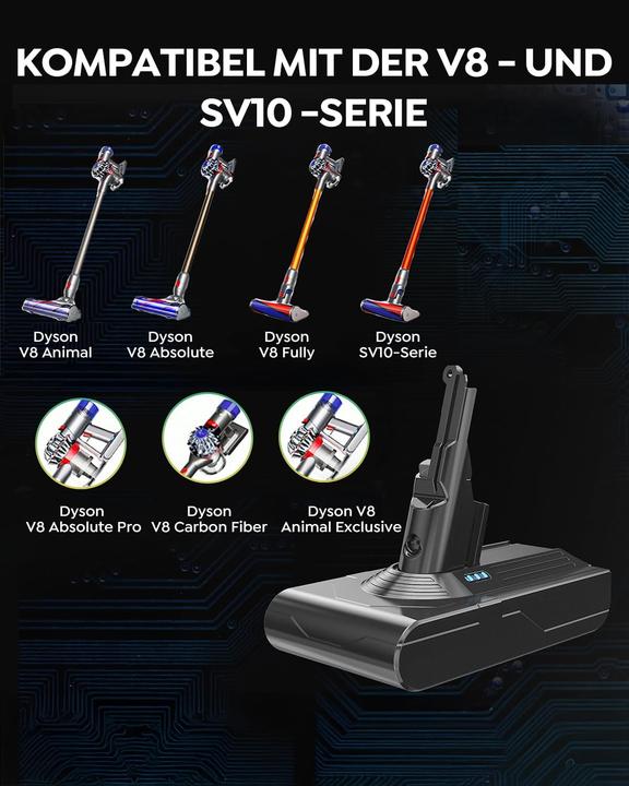 Produktbild Flylinktech Ersatzakku für V8