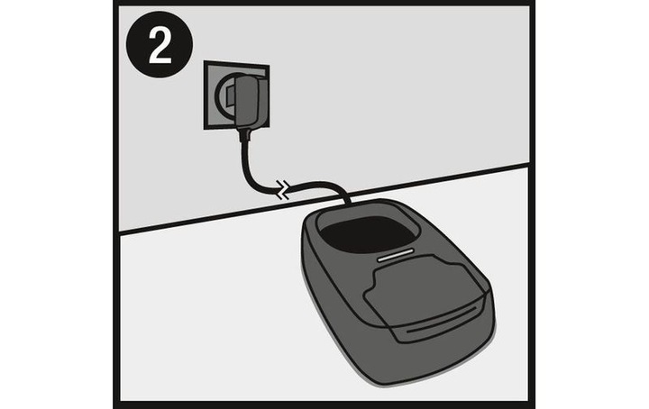 Actual product image Kärcher Charging station + exchangeable battery