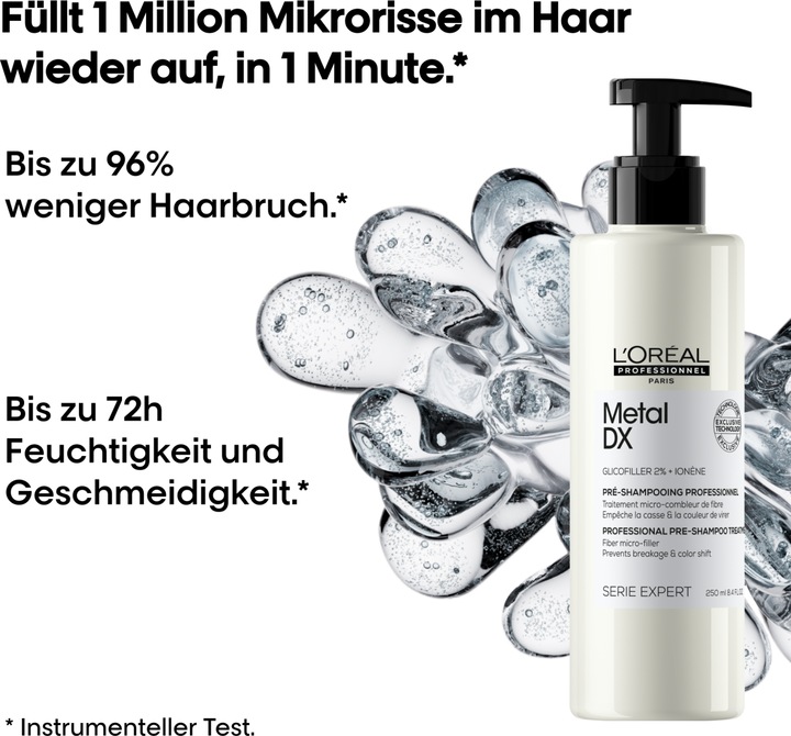 Immagine prodotto L'Oréal Professionnel Serie Expert Metal DX Pre (250 ml, Shampoo liquido)