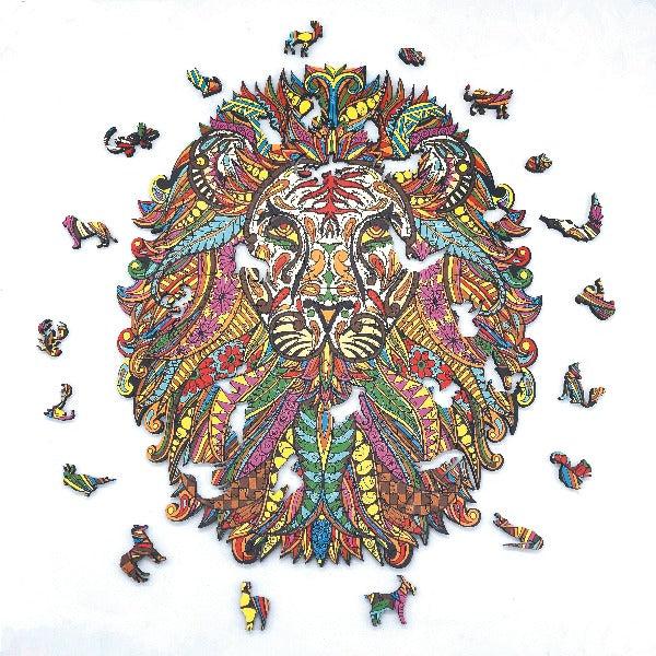 Image du produit Craft Buddy Lion, puzzle en bois A3 (265 pièces)