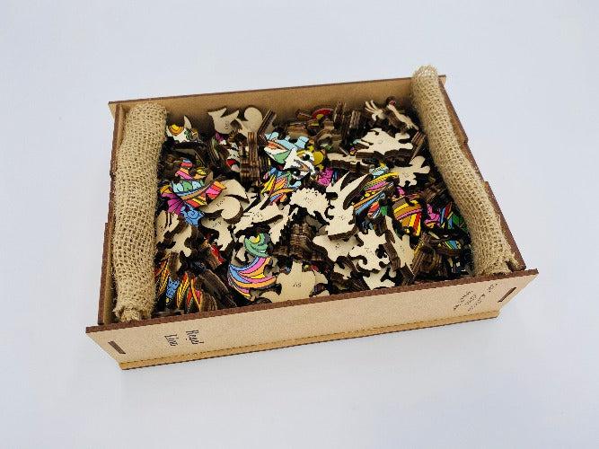 Image du produit Craft Buddy Lion, puzzle en bois A3 (265 pièces)