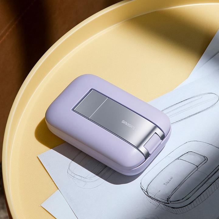 Actual product image Baseus Folding Phone Stand (black)