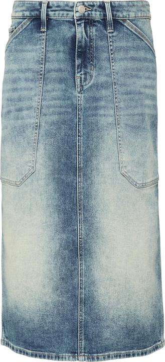 Produktbild s.Oliver Rock Midi-Jeansrock mit Schlitz (36)
