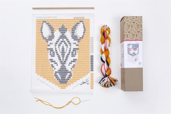 Produktbild Sozo Zebra Wandkunst Kit