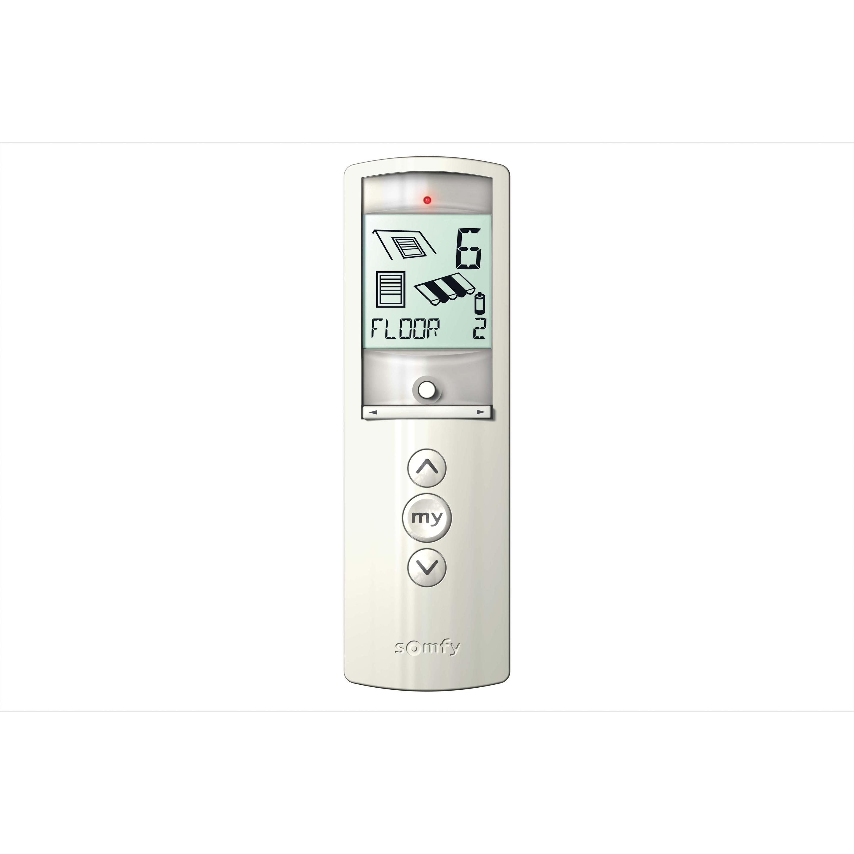 somfy Funksender Telis 16 RTS pure Mehrkanalhandsender (Universal Fernbedienung, Radio Frequency (RF)), Fernbedienung, W...