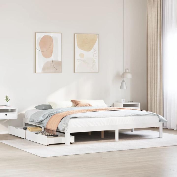 Actual product image vidaXL Bettrahmen (200 x 200 cm)