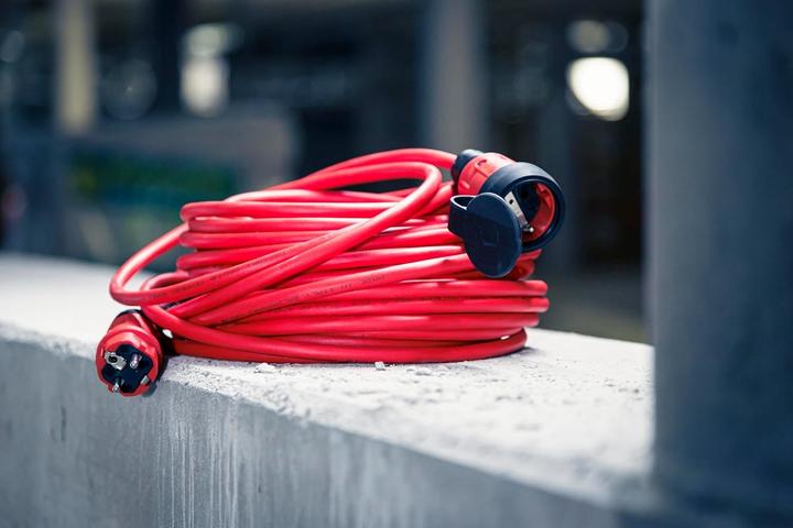 Produktbild Brennenstuhl Professional Outdoor-Verlängerungskabel 25m IP44 rot H07BQ-F 3G2,5 (25 m)