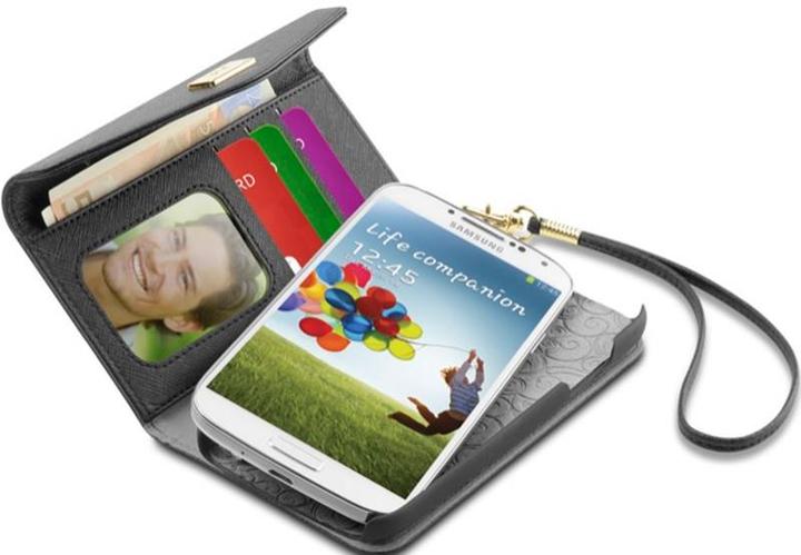 Produktbild Cellularline WalletUnique flip case for Galaxy S4 (Samsung Galaxy S4)