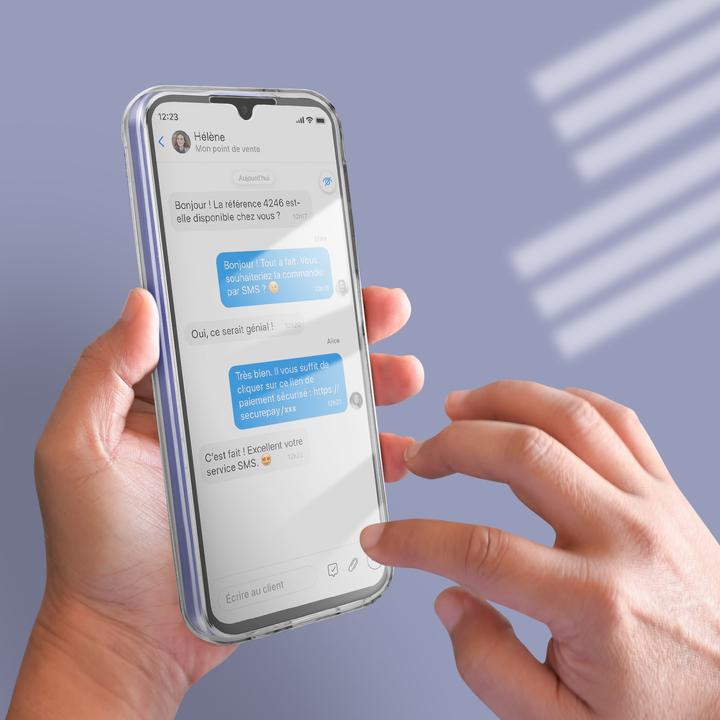 Actual product image Avizar Front and back protective cover, Full Cover Series (Samsung Galaxy A34 5G)