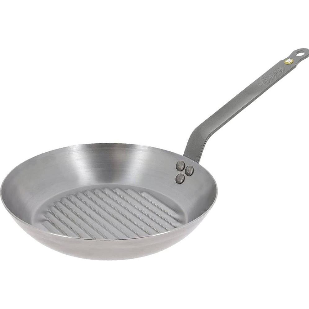 Thumbnail - de Buyer Mineral B Element Eisen-Grillpfanne Induktion, Pfanne + Kochtopf, Grau