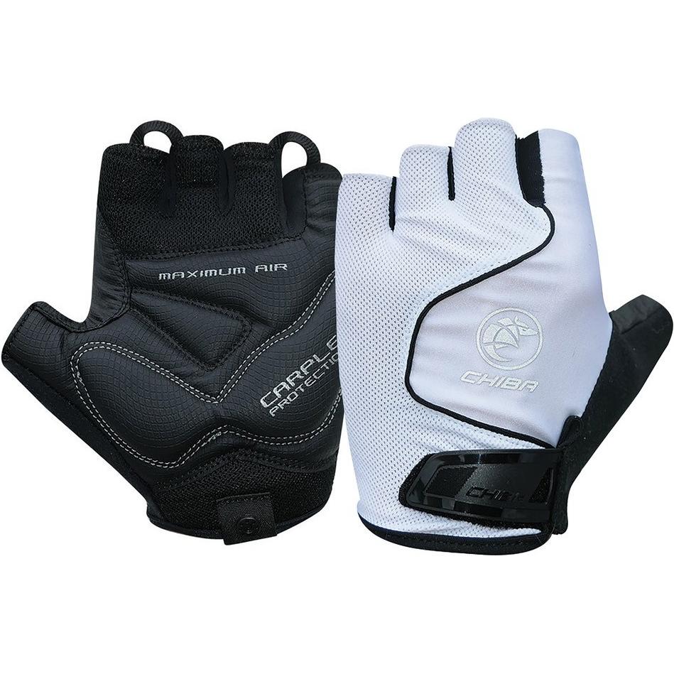 Chiba, Handschuhe, Cool Air, Weiss, (L)