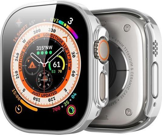 Image du produit Dux Ducis Hamo case for Apple Watch Ultra 49 mm metallic smartwatch case silver