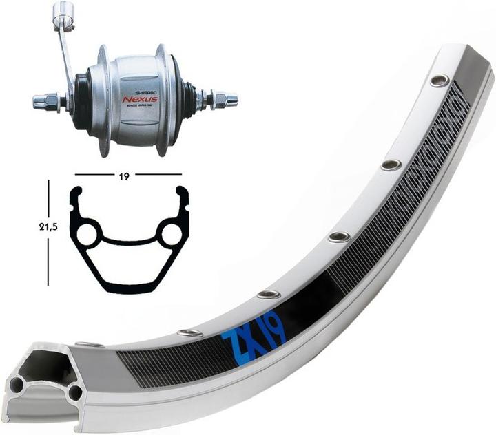 Exal 36L (Hinterrad, 26")