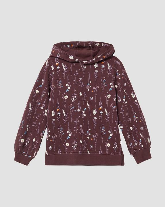 Produktbild s.Oliver Sweatshirt Hoodie mit floralem All-over-Print (92)