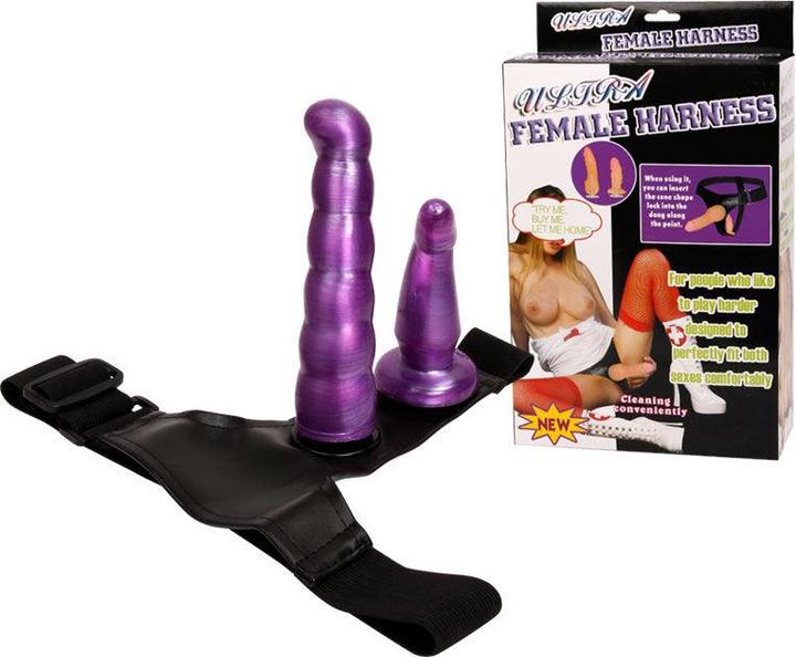 Image du produit Debra Double Pénétration Strap-On Lila