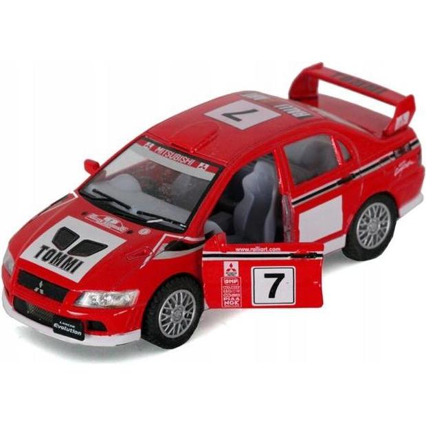 Hippo Mitshubishi Lancer Evol.KT5048D 1:36. p12 kaina už 1szt.