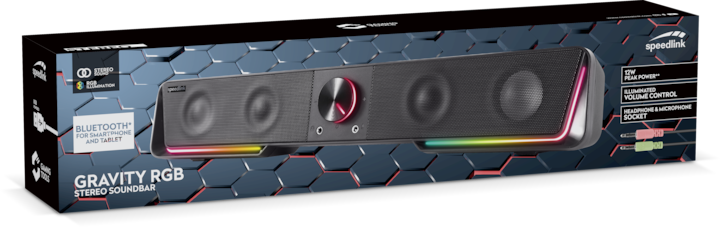 Productafbeelding Speedlink GRAVITY - RGB Stereo Soundbar