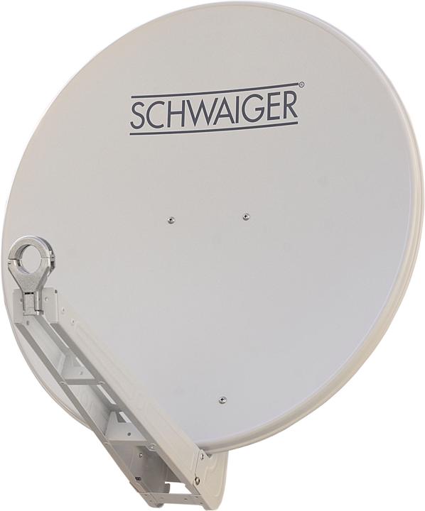 Schwaiger Antenna Offset in alluminio Premium - Antenna (Antenna, 38.20 dB, DVB-S / -S2)