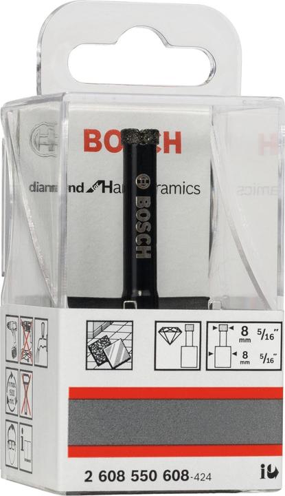Produktbild Bosch Professional Zubehör Nassbohrer 8 mm Accessories 26 (8 mm)