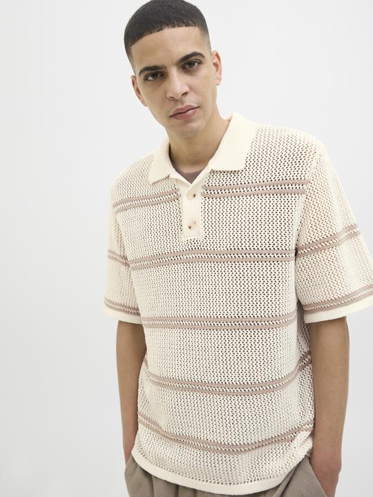 Actual product image Jack & Jones Jorsummer Knit Ss Polo Styd Ss25 (XL)