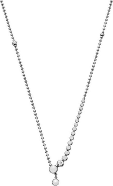Image du produit Hot Diamonds - Silver necklace with diamond Linked DN217 (Argent)