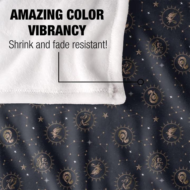 Produktbild Decke Hogwarts Häuser (152 x 127 cm)