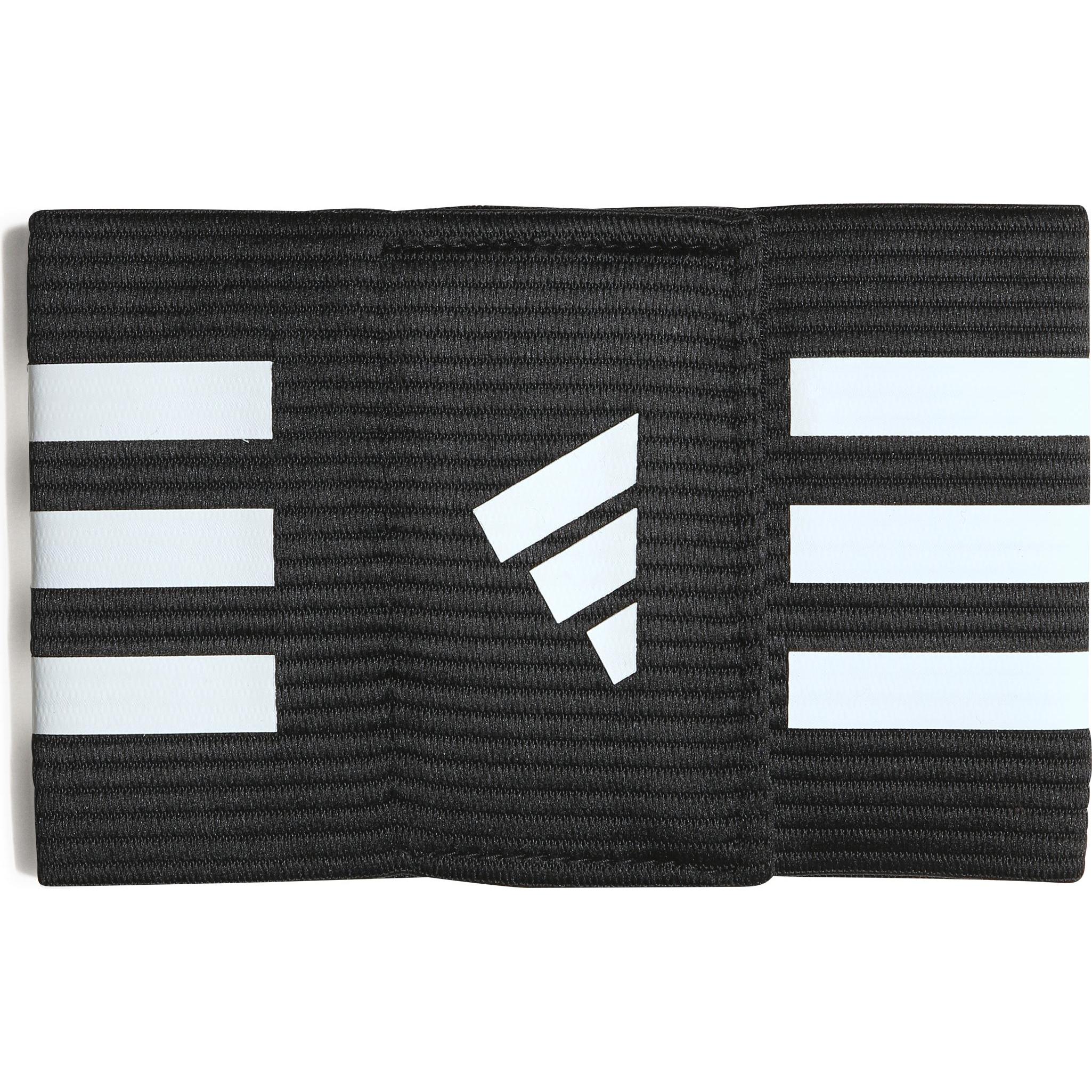 Thumbnail - adidas, Herren, Stirnband, Tiro League OSFM Kapitänsbinde schwarz und weiss HS9766, Schwarz