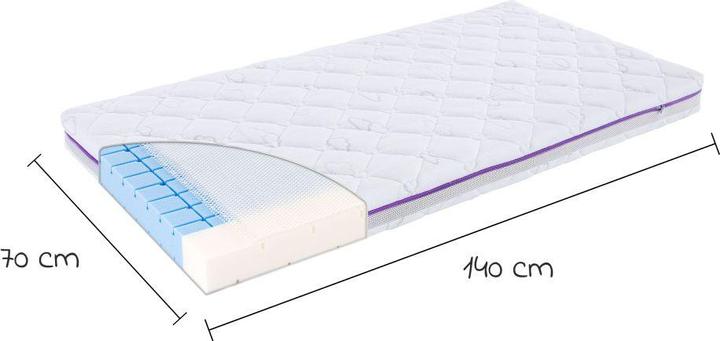 Immagine prodotto Träumeland Materasso per bambini Breeze (70 x 140 cm)