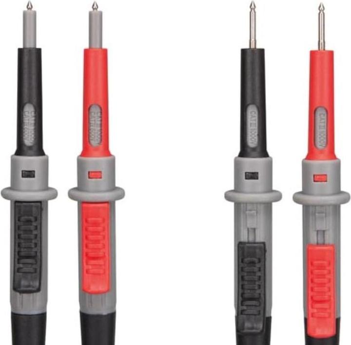 Immagine prodotto Velleman SET DI CAVI DI MISURA IN PVC, CAT IV - 10A - 2mm/4mm - LUNGHEZZA 100 cm