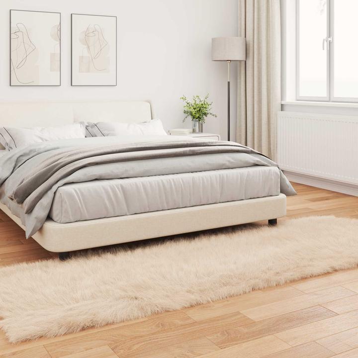 Produktbild vidaXL Kunstschaffell Teppich (80 x 250 cm)