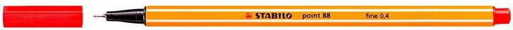 Produktbild STABILO point 88 Fineliner (Rot, 10 x)