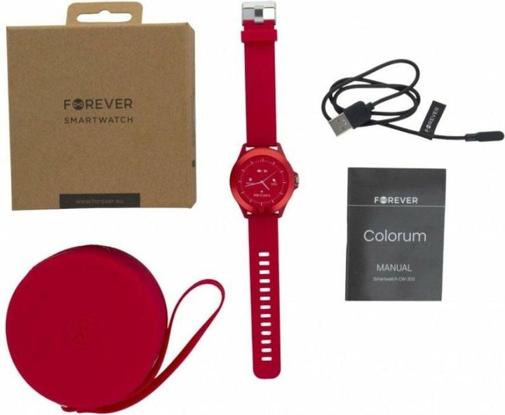 Actual product image Forever Smartwatch Colorum CW-300 xMagenta