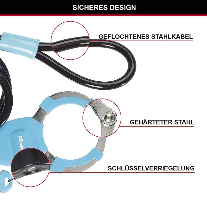 Immagine prodotto Master Lock Polsino da strada 8275 (100 cm)