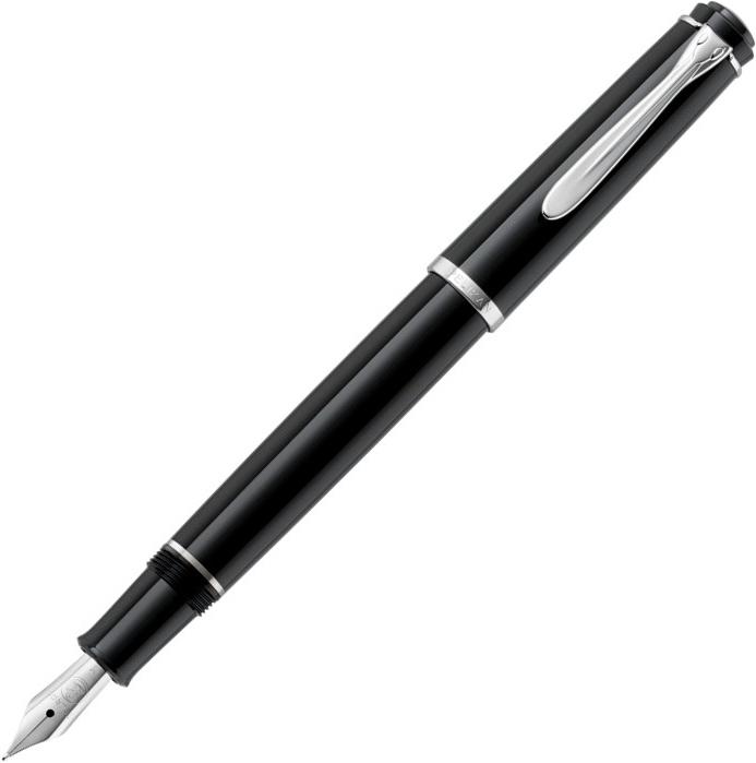 Actual product image Pelikan nfilling pen P205 Classic M (Black, Silver, 1x)