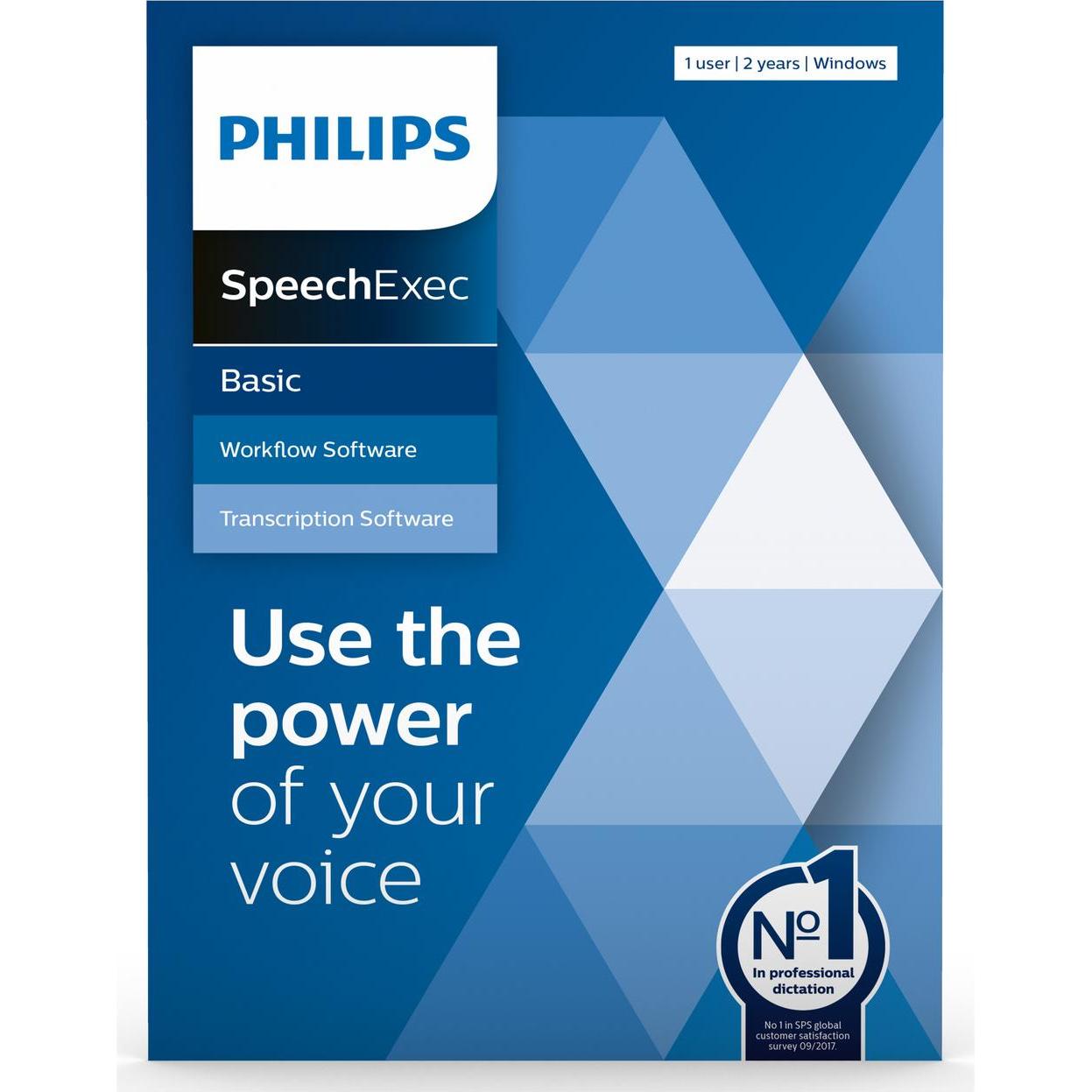 Philips SpeechExec Basic Transcribe 11 Software LFH 4622 (HW) (0.10 GB), Diktiergerät