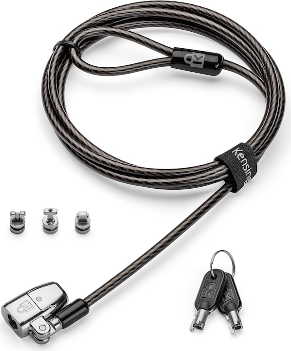 Produktbild Kensington ClickSafe 2.0 Uni. 3-in-1 Laptopschloss MasterKey