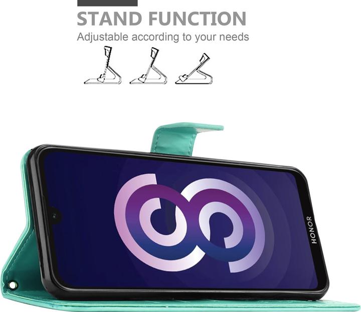 Immagine prodotto Cadorabo Copertina del libro di fiori (Huawei Y5 (2019), Onore 8s)