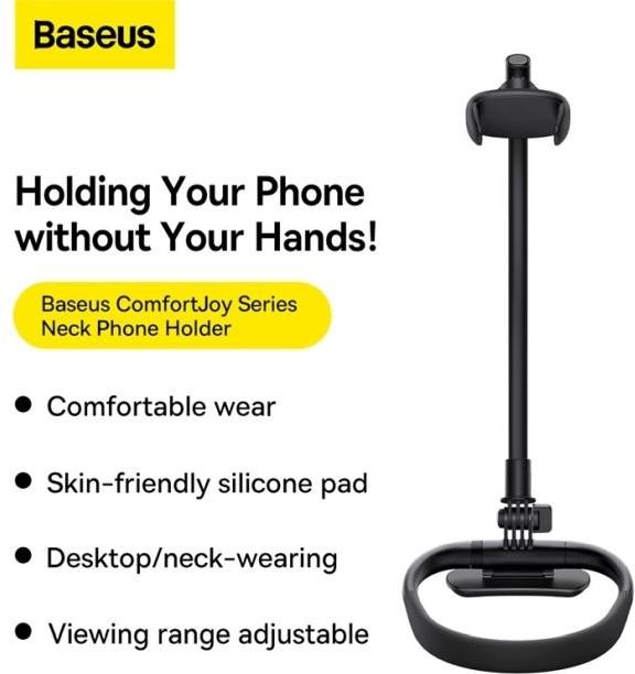 Immagine prodotto Baseus Supporto universale per il collo della serie ComfortJoy, supporto per telefono nero (LUGB000001)