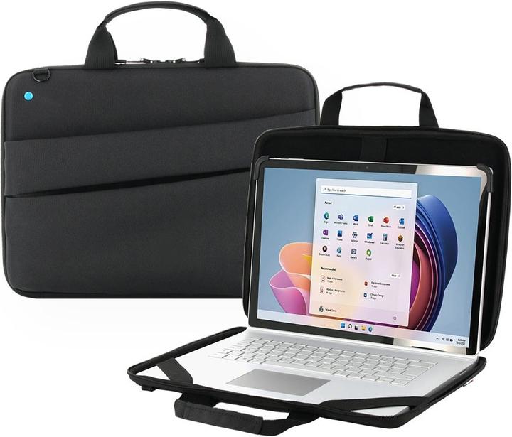 Produktbild Mobilis Vintage Slim Sleeve 11-14" Notebooktasche 35,6 cm (14" ) Aktenkoffer Schwarz (14")