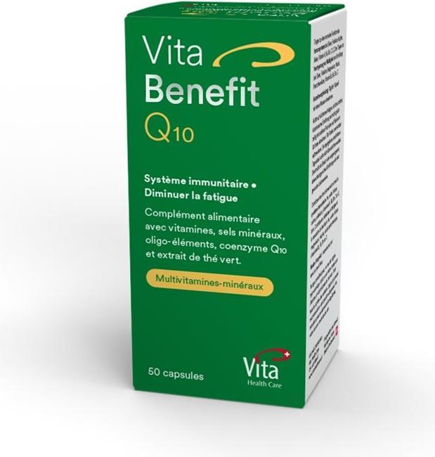 Actual product image Vita Benefit Q10 (50 Piece, Capsules, 192 g)