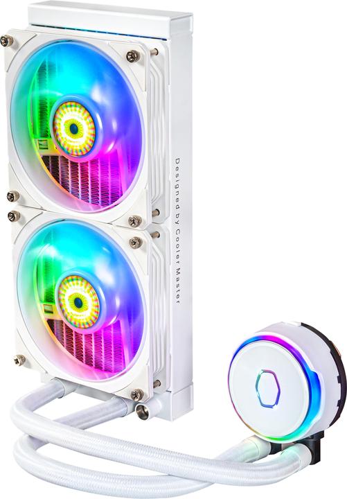 Productafbeelding Cooler Master WAK CoolerMaster MasterLiquid PL240 FLUX Wit(1700/1200/20x