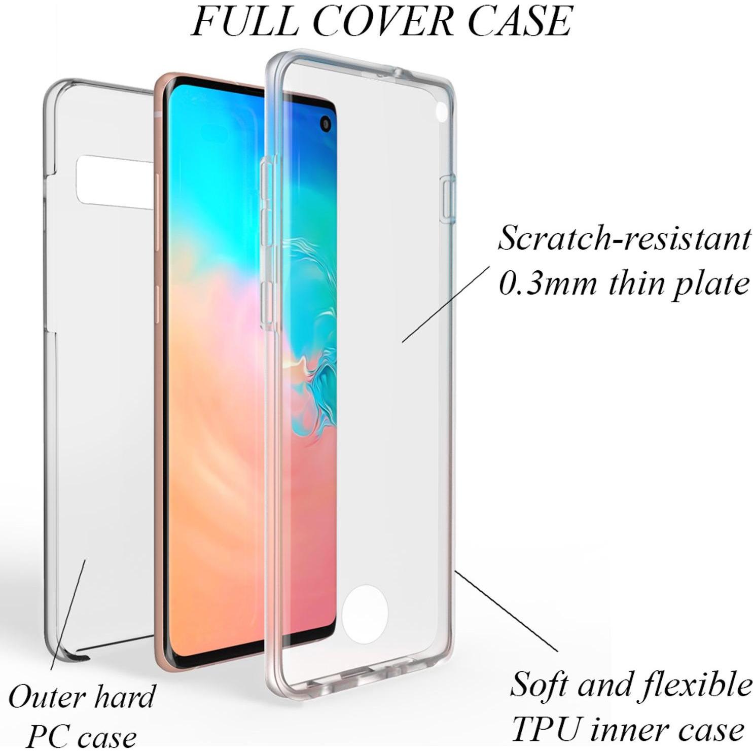 Thumbnail - Nalia 360 Grad Handyhülle (Samsung Galaxy S10), Smartphone Hülle, Transparent