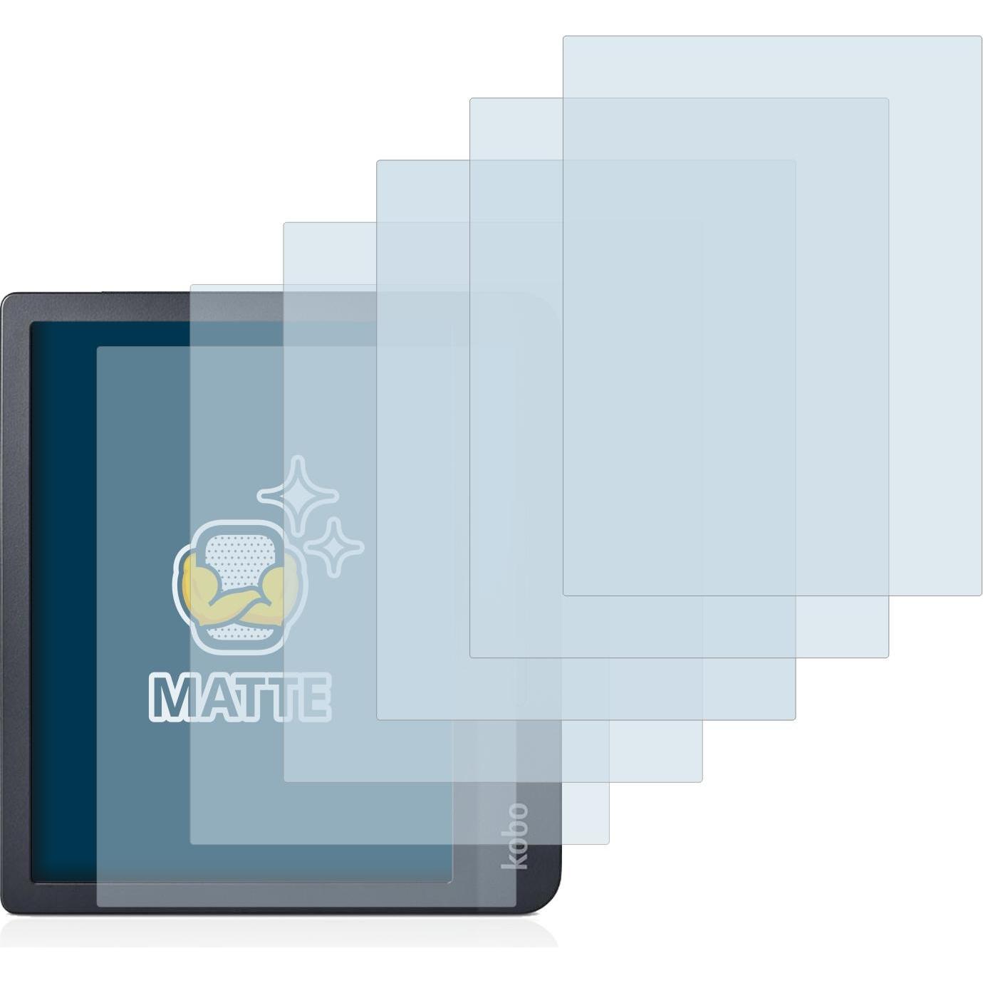 Thumbnail - BROTECT Entspiegelungs-Schutzfolie Displayschutz Matt (Libra H2O), eReader Zubehör, Grau