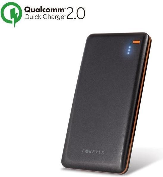 Actual product image Forever Power Bank 10000 mAh PTB-03 QUALCOMM Quick Charge 2.0