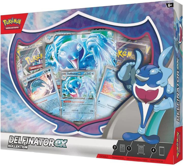Immagine prodotto Pokémon TCG EX Box Delfinator ex Kollektion (Tedesco, Box Set e Collezione)