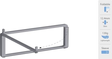 Actual product image Raindesign mBar Pro Foldable Laptop Stand