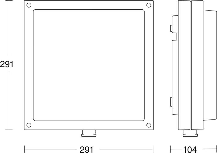 Produktbild Steinel LED Sensorleuchte L 690 PMMA (700 lm, IP44)