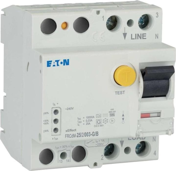 Image du produit Eaton RCD FRCdM-25/2/003-G/B 25A Sensibilité G/B 300638