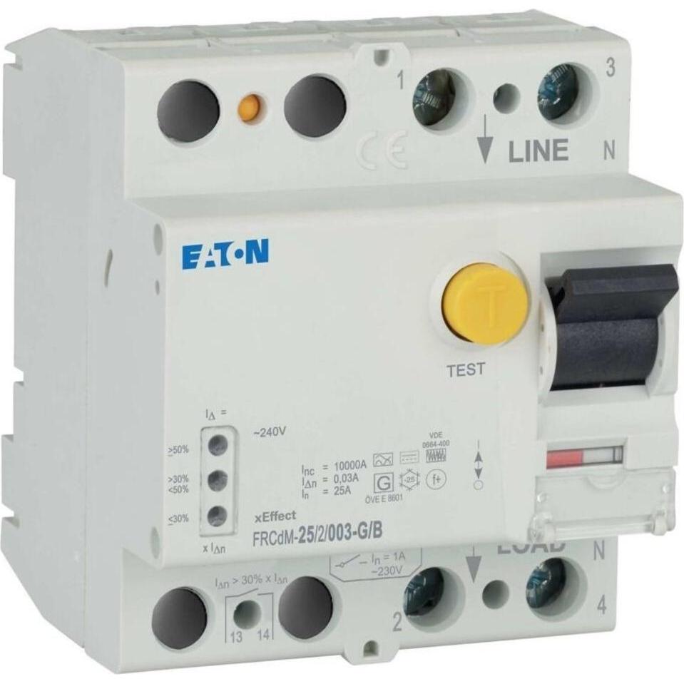 Eaton RCD FRCdM-25/2/003-G/B 25A Empfindlichkeit G/B 300638 (300638)